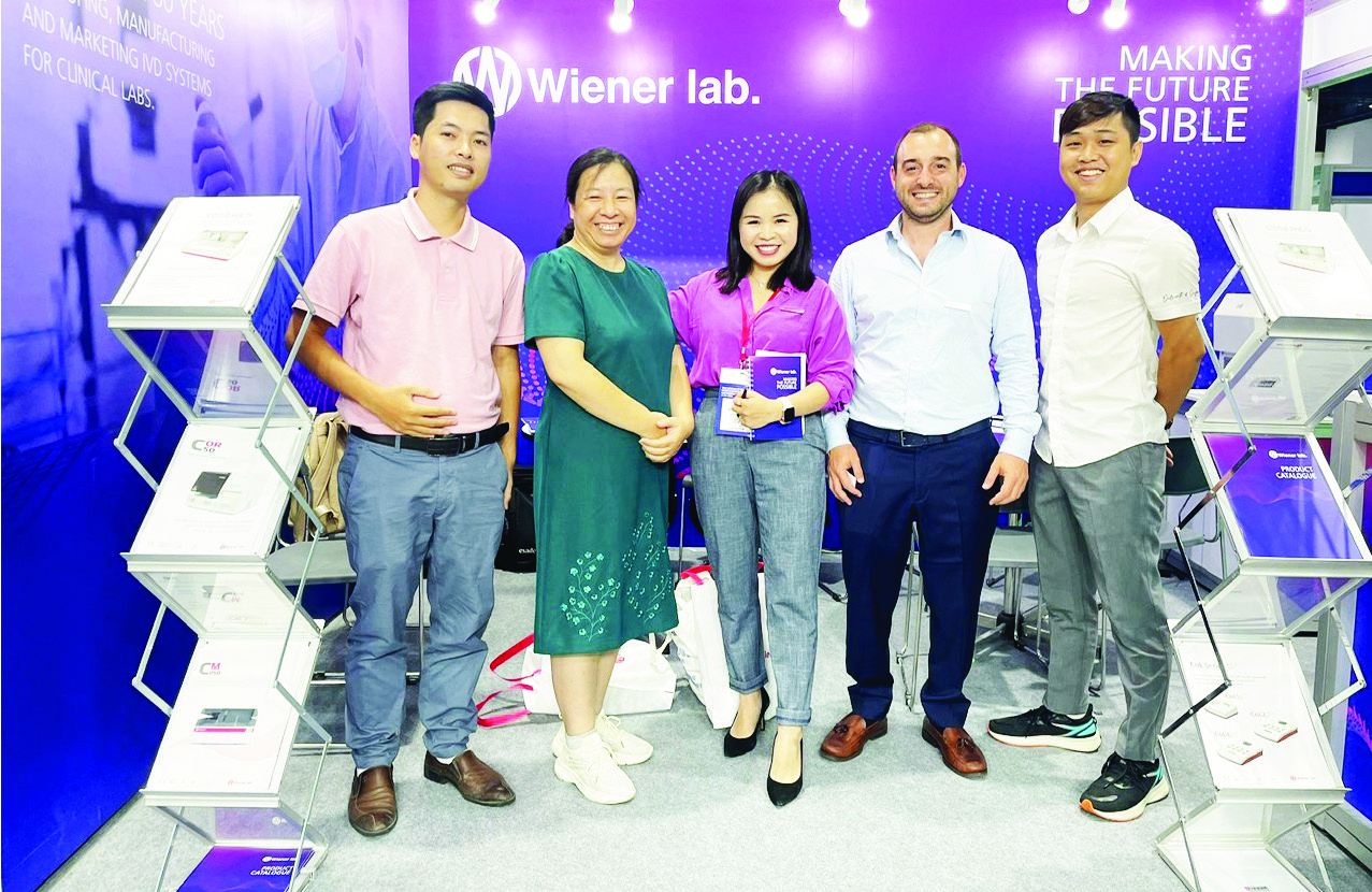 Hợp tác cùng đối tác quốc tế Wiener Lab Group