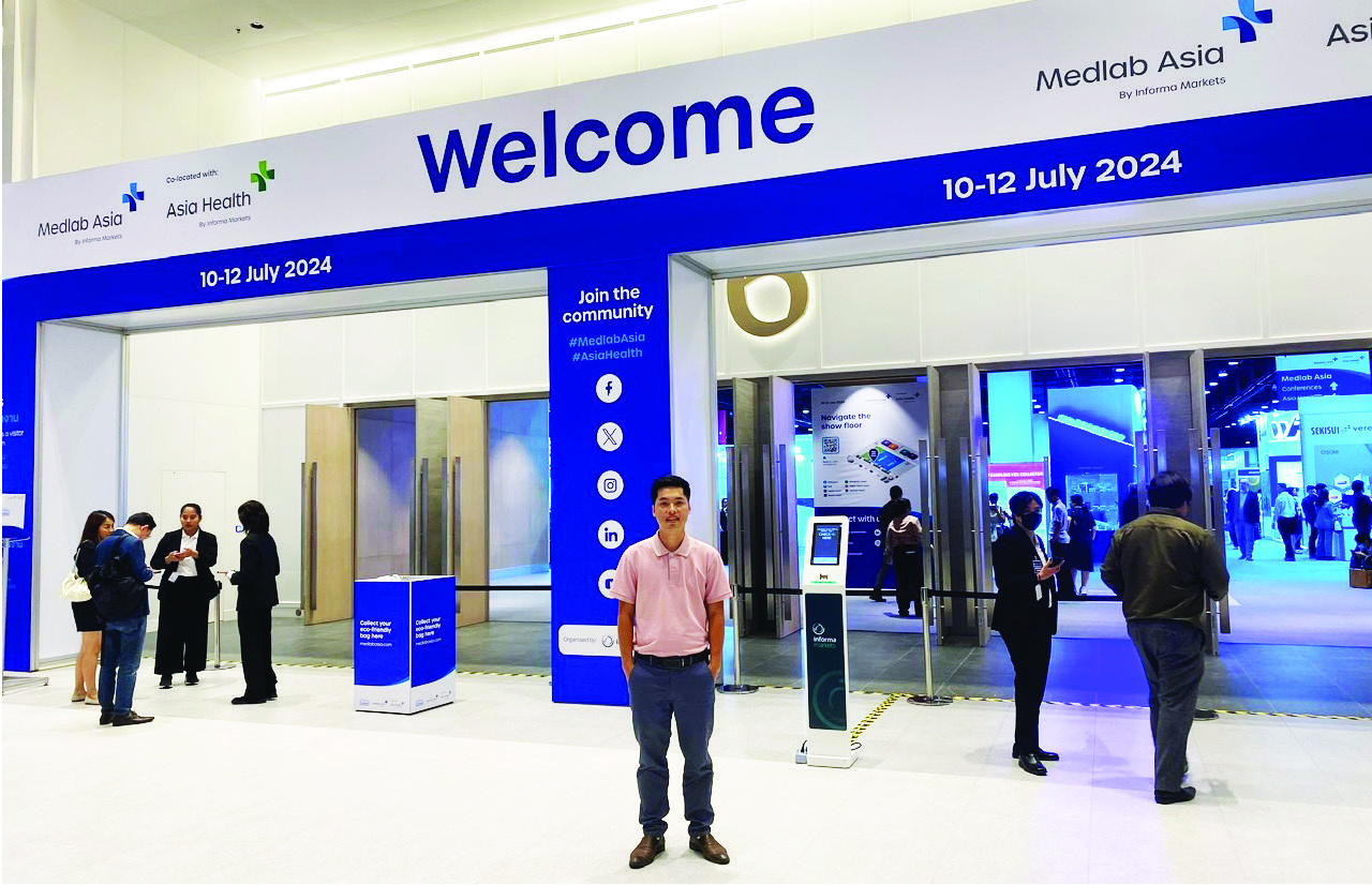 Đoàn Humanic tham dự triển lãm y tế quốc tế Medlab Asia 2024